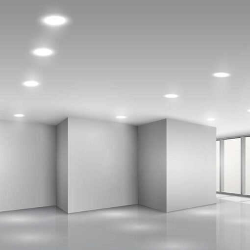 24W LED SAMSUNG Chip Panel Στρογγυλό Φ290 Χωνευτό 2640lm 6500K VTAC – 78691