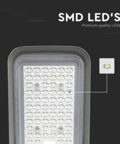 LED φωτιστικό δρόμου SMD 30W 4000Κ Μαύρου Χρώματος IP65 V-TAC – 7886