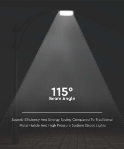 Φωτιστικό δρόμου LED SMD 50W 6500Κ IP65 Μαύρου Χρώματος V-TAC – 7889