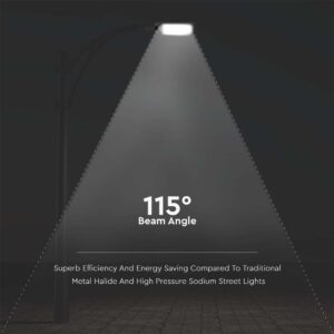 Φωτιστικό Δρόμου LED 100W 4000K IP65 Μαύρου Χρώματος V-TAC – 7890