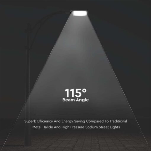 Φωτιστικό Δρόμου LED 100W 4000K IP65 Μαύρου Χρώματος V-TAC – 7890