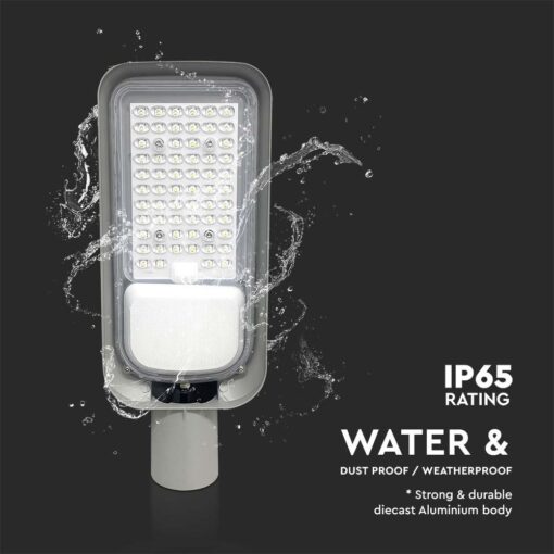 Φωτιστικό Δρόμου LED 100W 4000K IP65 Μαύρου Χρώματος V-TAC – 7890