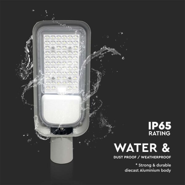 Φωτιστικό Δρόμου LED 100W 4000K IP65 Μαύρου Χρώματος V-TAC – 7890