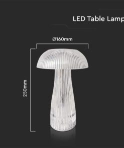 LED Επαναφορτιζόμενο Πορτατίφ V-TAC Dimmable με Διάφανο Σώμα IP54 3000K-6000Κ – 7894