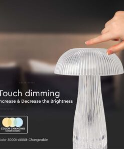 LED Επαναφορτιζόμενο Πορτατίφ V-TAC Dimmable με Διάφανο Σώμα IP54 3000K-6000Κ – 7894