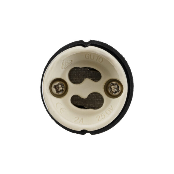 GloboStar® LAMPHOLDER 78950 Ντουί GU10 Πορσελάνης με 15cm VDE Καλώδιο – Anti-Fire Protection High Resistance Tube & Κυτίο Συνδεσμολογίας – ᐊVDEᐅ Certified – IP20 – Φ3.5 x Μ15cm – 5 Χρόνια Εγγύηση