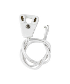 GloboStar® 78953 Καλώδιο – Ντουί Τροφοδοσίας για Λάμπες Τύπου Φθορίου T8 LED 30cm