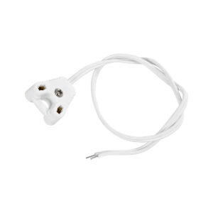 GloboStar® 78953 Καλώδιο – Ντουί Τροφοδοσίας για Λάμπες Τύπου Φθορίου T8 LED 30cm