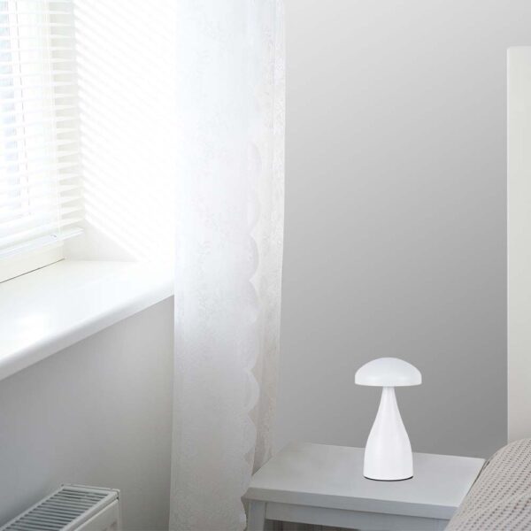 LED Επαναφορτιζόμενο Πορτατίφ V-TAC Λευκό Σώμα Dimmable CCT – 7896