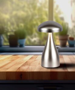 LED Επαναφορτιζόμενο Πορτατίφ V-TAC Champagne Gold Σώμα Dimmable CCT – 7897