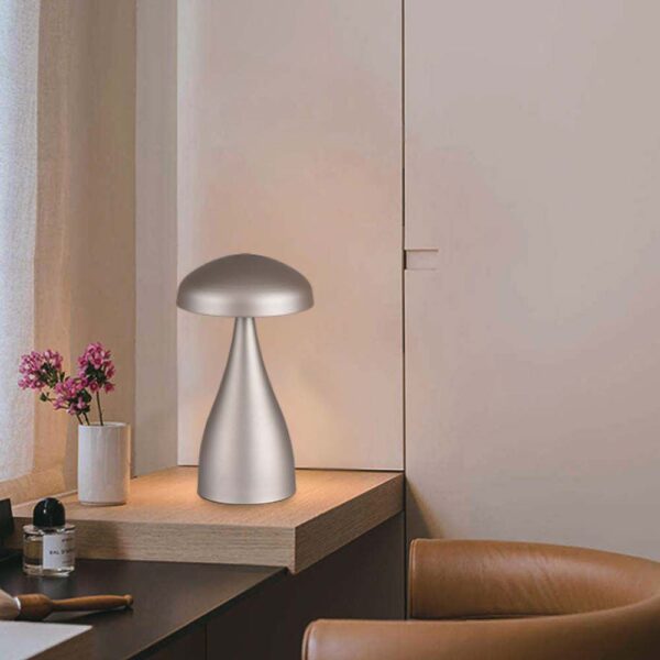 LED Επαναφορτιζόμενο Πορτατίφ V-TAC Champagne Gold Σώμα Dimmable CCT – 7897