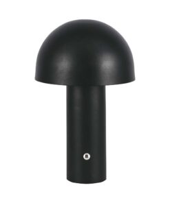 LED Επαναφορτιζόμενο Πορτατίφ V-TAC Μαύρο Σώμα Dimmable CCT – 7898
