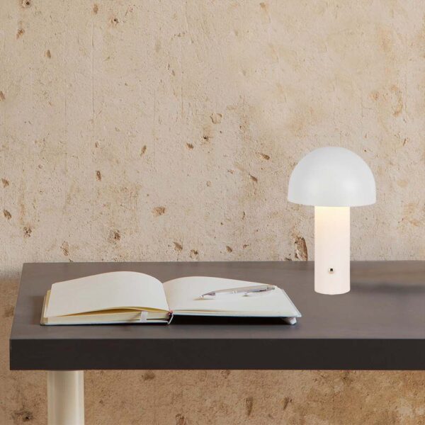 LED Επαναφορτιζόμενο Πορτατίφ V-TAC Λευκό Σώμα Dimmable CCT – 7899