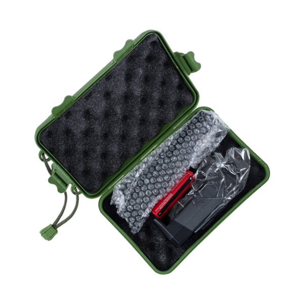 GloboStar® 78997 Φορητό Επαναφορτιζόμενο Laser Pointer 5Mw Class 3 DOT Zoom με Extra Κεφαλή για Dot Effects με Μπαταρία 18650 Li-ion 4800mAh & Φορτιστή – Πράσινο 532nm Φ2.2 x Υ15cm