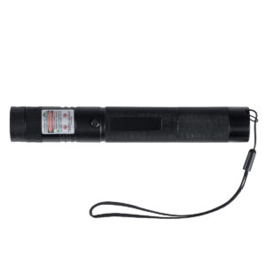 GloboStar® 78997 Φορητό Επαναφορτιζόμενο Laser Pointer 5Mw Class 3 DOT Zoom με Extra Κεφαλή για Dot Effects με Μπαταρία 18650 Li-ion 4800mAh & Φορτιστή – Πράσινο 532nm Φ2.2 x Υ15cm