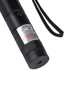 GloboStar® 78997 Φορητό Επαναφορτιζόμενο Laser Pointer 5Mw Class 3 DOT Zoom με Extra Κεφαλή για Dot Effects με Μπαταρία 18650 Li-ion 4800mAh & Φορτιστή – Πράσινο 532nm Φ2.2 x Υ15cm