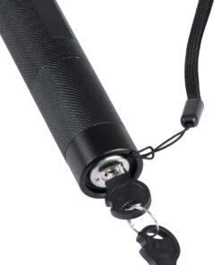 GloboStar® 78997 Φορητό Επαναφορτιζόμενο Laser Pointer 5Mw Class 3 DOT Zoom με Extra Κεφαλή για Dot Effects με Μπαταρία 18650 Li-ion 4800mAh & Φορτιστή – Πράσινο 532nm Φ2.2 x Υ15cm