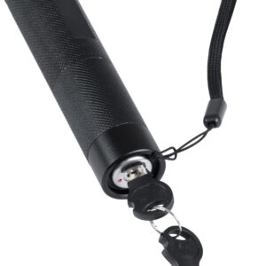 GloboStar® 78997 Φορητό Επαναφορτιζόμενο Laser Pointer 5Mw Class 3 DOT Zoom με Extra Κεφαλή για Dot Effects με Μπαταρία 18650 Li-ion 4800mAh & Φορτιστή – Πράσινο 532nm Φ2.2 x Υ15cm
