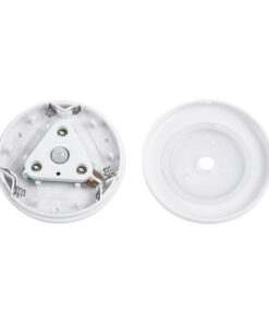 GloboStar® 79004 Φωτιστικό Νυκτός Μπαταρίας 3xAAA (Δεν Περιλαμβάνεται) LED SMD 5050 1W 80lm με Αισθητήρα Κίνησης και 3M Διπλής Όψης Αυτοκόλλητη Ταινία Αδιάβροχο IP44 Ψυχρό Λευκό 6000K D7.5 x H1.5cm