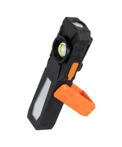 GloboStar® 79008 Φορητός Φακός Χειρός Εργασίας LED COB 13W με Επαναφορτιζόμενη Μπαταρία 1200mAh – Ισχυρό Μαγνήτη Βάσης – Καλώδιο Φόρτισης USB & Λειτουργία Power Bank – Ψυχρό Λευκό 6000K – Μ17 x Π4.5 x Υ2.7cm