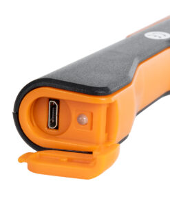 GloboStar® 79016 Φορητός Φακός Χειρός Εργασίας LED COB 1W Head + 3W COB Side 80lm & 240lm με Επαναφορτιζόμενη Μπαταρία 800mAh – Ισχυρό Μαγνήτη Βάσης – Καλώδιο Φόρτισης USB – Ψυχρό Λευκό 6000K – Μ18 x Π3.5 x Υ2cm