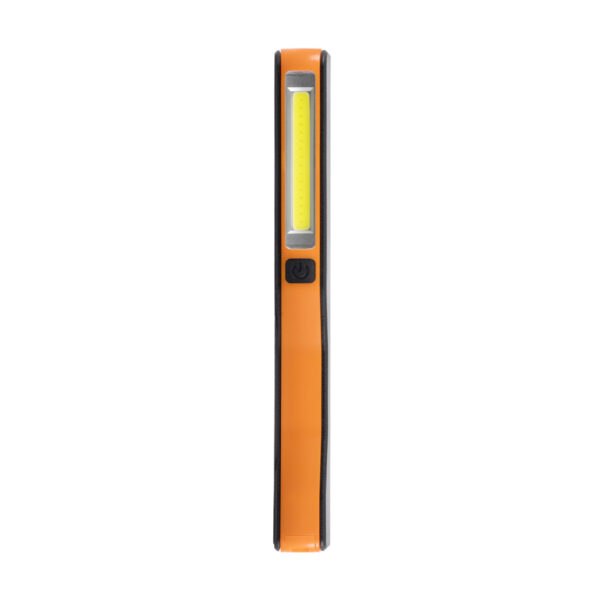 GloboStar® 79016 Φορητός Φακός Χειρός Εργασίας LED COB 1W Head + 3W COB Side 80lm & 240lm με Επαναφορτιζόμενη Μπαταρία 800mAh – Ισχυρό Μαγνήτη Βάσης – Καλώδιο Φόρτισης USB – Ψυχρό Λευκό 6000K – Μ18 x Π3.5 x Υ2cm