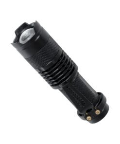 GloboStar® 79020 Φορητός Φακός Χειρός CREE LED 6W 480lm – Ψυχρό Λευκό 6000K – Φ2.5 x Υ9.2cm