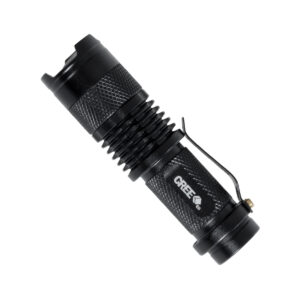 GloboStar® 79020 Φορητός Φακός Χειρός CREE LED 6W 480lm – Ψυχρό Λευκό 6000K – Φ2.5 x Υ9.2cm