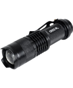 GloboStar® 79020 Φορητός Φακός Χειρός CREE LED 6W 480lm – Ψυχρό Λευκό 6000K – Φ2.5 x Υ9.2cm