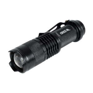 GloboStar® 79020 Φορητός Φακός Χειρός CREE LED 6W 480lm – Ψυχρό Λευκό 6000K – Φ2.5 x Υ9.2cm