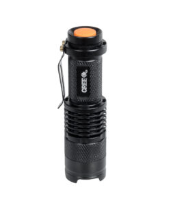 GloboStar® 79020 Φορητός Φακός Χειρός CREE LED 6W 480lm – Ψυχρό Λευκό 6000K – Φ2.5 x Υ9.2cm