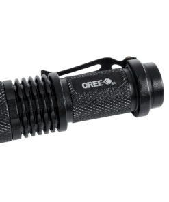 GloboStar® 79020 Φορητός Φακός Χειρός CREE LED 6W 480lm – Ψυχρό Λευκό 6000K – Φ2.5 x Υ9.2cm