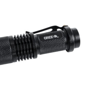 GloboStar® 79020 Φορητός Φακός Χειρός CREE LED 6W 480lm – Ψυχρό Λευκό 6000K – Φ2.5 x Υ9.2cm