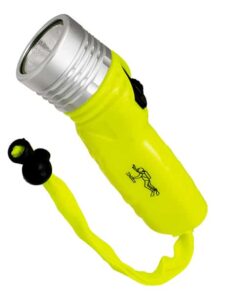 GloboStar® 79027 Αδιάβροχος Καταδυτικός Φορητός Φακός LED COB IP68 3W 300 lm Ψυχρό Λευκό 6000k