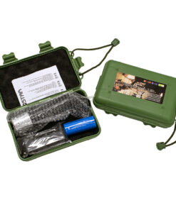 GloboStar® 79032 EXTREME Αδιάβροχος Φορητός Επαναφορτιζόμενος Φακός LED CREE XHP50 20W 2000lm & 1 x Μπαταρία 26650 2500mAh Li-ion IP68 Ψυχρό Λευκό 6000K