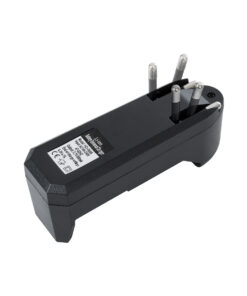 GloboStar® 79041 Φορητός Φακός Χειρός XM-L2 LED CREE 10W με Επαναφορτιζόμενη Μπαταρία 3000mAh & Φορτιστή Πρίζας – Zoom x1 έως x2000 – Ψυχρό Λευκό 6000K – Φ4 x Υ13.5cm