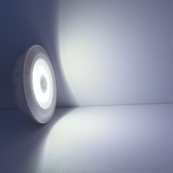 GloboStar® 79044 Φωτιστικά Νυκτός Μπαταρίας LED COB 6W 600lm με Timer & Ασύρματο Χειριστήριο RF – ΣΕΤ 3 Τεμαχίων Ψυχρό Λευκό 6000K