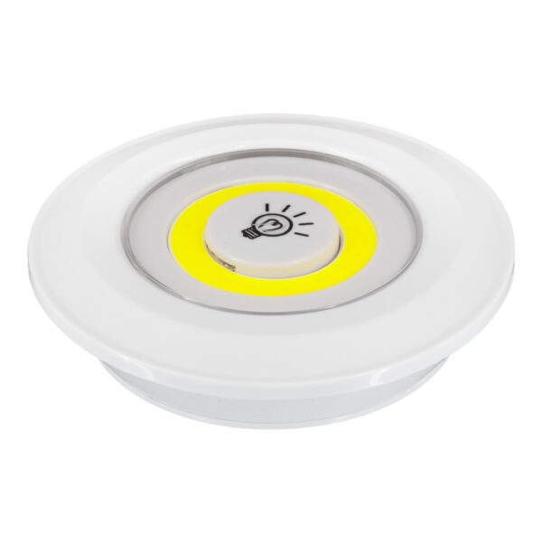 GloboStar® 79044 Φωτιστικά Νυκτός Μπαταρίας LED COB 6W 600lm με Timer & Ασύρματο Χειριστήριο RF – ΣΕΤ 3 Τεμαχίων Ψυχρό Λευκό 6000K