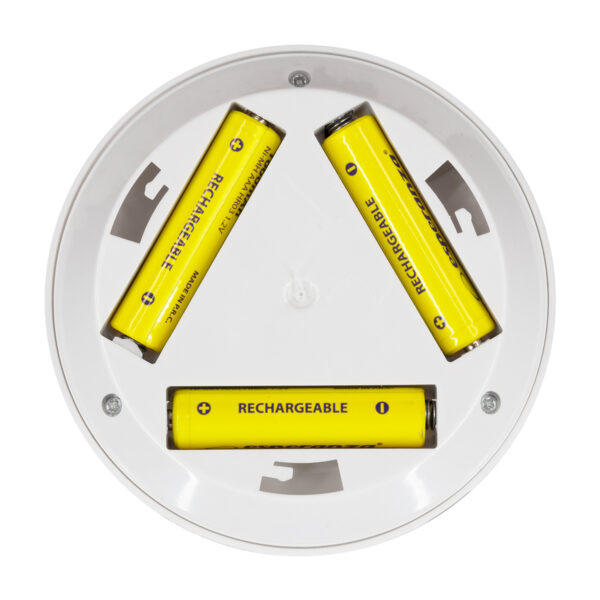GloboStar® 79044 Φωτιστικά Νυκτός Μπαταρίας LED COB 6W 600lm με Timer & Ασύρματο Χειριστήριο RF – ΣΕΤ 3 Τεμαχίων Ψυχρό Λευκό 6000K