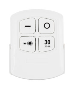 GloboStar® 79044 Φωτιστικά Νυκτός Μπαταρίας LED COB 6W 600lm με Timer & Ασύρματο Χειριστήριο RF – ΣΕΤ 3 Τεμαχίων Ψυχρό Λευκό 6000K