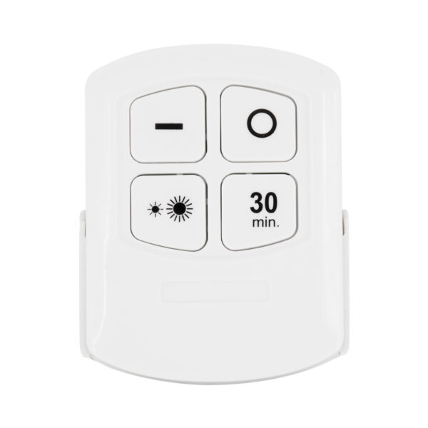 GloboStar® 79044 Φωτιστικά Νυκτός Μπαταρίας LED COB 6W 600lm με Timer & Ασύρματο Χειριστήριο RF – ΣΕΤ 3 Τεμαχίων Ψυχρό Λευκό 6000K