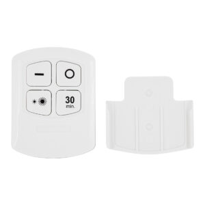 GloboStar® 79044 Φωτιστικά Νυκτός Μπαταρίας LED COB 6W 600lm με Timer & Ασύρματο Χειριστήριο RF – ΣΕΤ 3 Τεμαχίων Ψυχρό Λευκό 6000K
