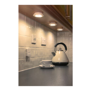 GloboStar® 79045 Φωτιστικά Νυκτός Μπαταρίας LED COB 6W 600lm με Timer & Ασύρματο Χειριστήριο RF – ΣΕΤ 3 Τεμαχίων Θερμό Λευκό 3000K