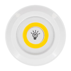 GloboStar® 79045 Φωτιστικά Νυκτός Μπαταρίας LED COB 6W 600lm με Timer & Ασύρματο Χειριστήριο RF – ΣΕΤ 3 Τεμαχίων Θερμό Λευκό 3000K