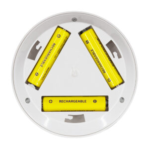GloboStar® 79045 Φωτιστικά Νυκτός Μπαταρίας LED COB 6W 600lm με Timer & Ασύρματο Χειριστήριο RF – ΣΕΤ 3 Τεμαχίων Θερμό Λευκό 3000K