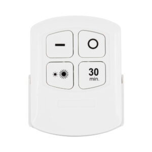 GloboStar® 79045 Φωτιστικά Νυκτός Μπαταρίας LED COB 6W 600lm με Timer & Ασύρματο Χειριστήριο RF – ΣΕΤ 3 Τεμαχίων Θερμό Λευκό 3000K