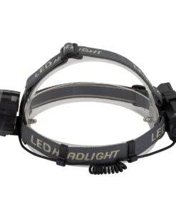 GloboStar® 79062 Φακός Κεφαλής Επαναφορτιζόμενος LED CREE XML2-T6 Chip 60 Watt 6000lm με 2 x 18650 Μπαταρίες 13600mAh Ψυχρό Λευκό 6000K