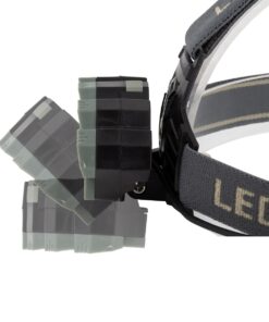 GloboStar® 79062 Φακός Κεφαλής Επαναφορτιζόμενος LED CREE XML2-T6 Chip 60 Watt 6000lm με 2 x 18650 Μπαταρίες 13600mAh Ψυχρό Λευκό 6000K