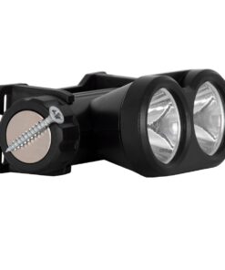 GloboStar® 79065 Φακός Κεφαλής Επαναφορτιζόμενος LED CREE XML2-T6 Chip 25 Watt 2500lm με 1 x 18650 Μπαταρία 3400mAh Θερμό Λευκό 3000K & Ψυχρό Λευκό 6000K