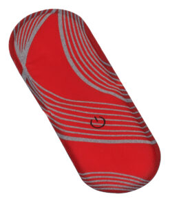 GloboStar® 79074 Μαγνητικό Clip Ασφαλείας Φωσφοριζέ Αντανακλαστικό για Ποδηλάτες & Runners με Φωτεινή Σήμανση LED & Μπαταρία CR2032 – Αδιάβροχο IP65 Κόκκινο Φωσφοριζέ